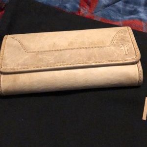 Frye bone wallet